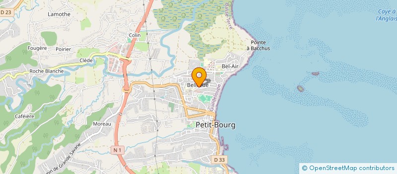 localisation de l'entreprise LE CLOS DE TABANON  PETIT-BOURG