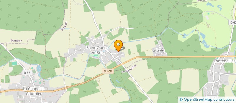 localisation de l'entreprise LE CLOS DE VIRGINIE  PONEY CLUB  SAINT-OUEN-EN-BRIE