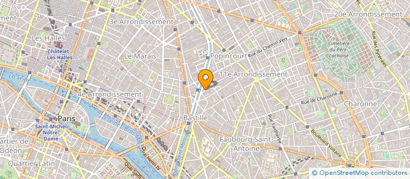localisation de l'entreprise LE CLOS DES 2 CHENES  PARIS