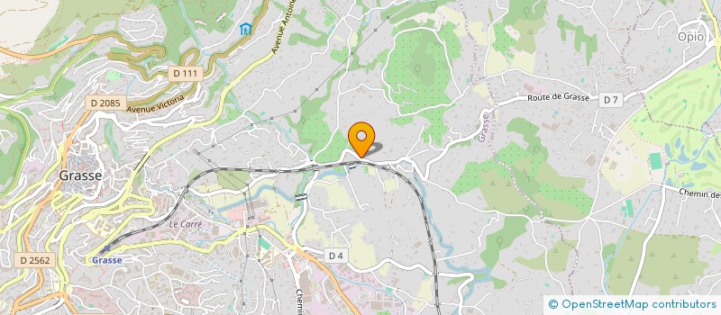 localisation de l'entreprise LE CLOS DES ACANTHES  GRASSE