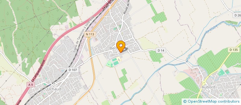 localisation de l'entreprise LE CLOS DES ARAMONS  BERNIS