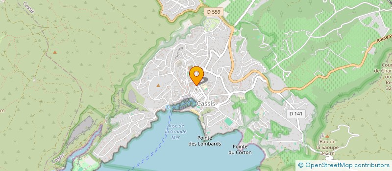 localisation de l'entreprise LE CLOS DES AROMES à LES ALLUES