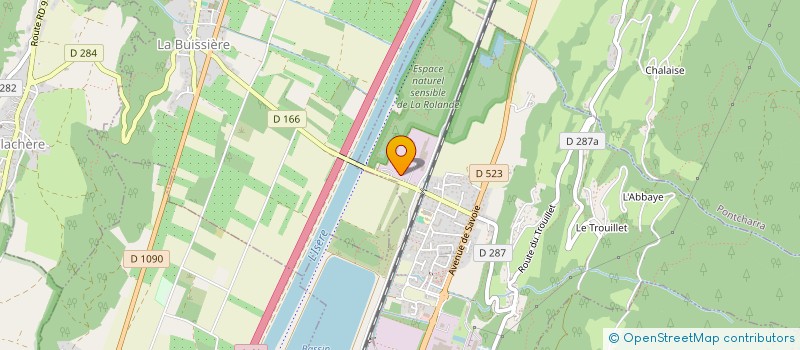 localisation de l'entreprise LE CLOS DES BUISSIERES SCI  THEYS