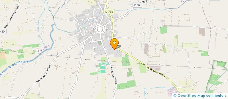 localisation de l'entreprise LE CLOS DES CADES  MAILLANE