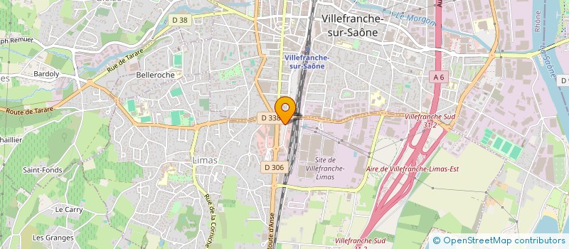 localisation de l'entreprise LE CLOS DES CHATEAUX  LIMAS