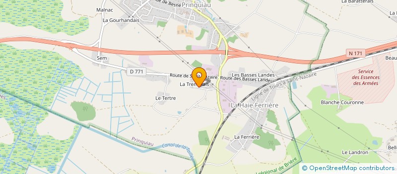 localisation de l'entreprise LE CLOS DES DAMES à SAVENAY