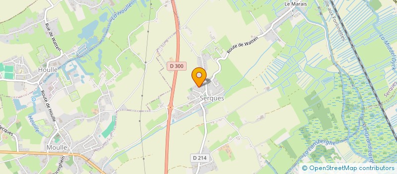 localisation de l'entreprise LE CLOS DES DELS  SERQUES