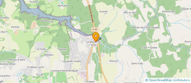 localisation de l'entreprise LE CLOS DES DUNES  PLEUVEN