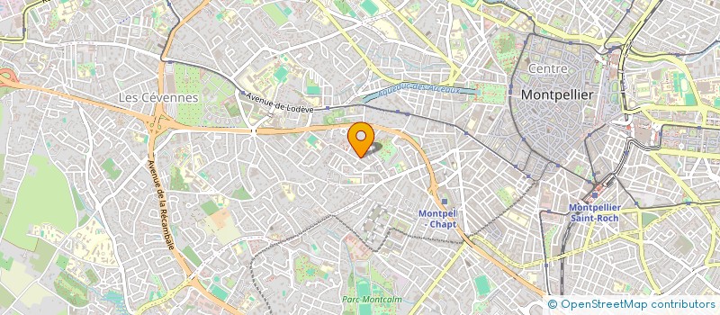 localisation de l'entreprise LE CLOS DES ESPESSAS à MONTPELLIER