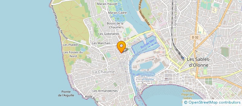 localisation de l'entreprise LE CLOS DES FIGUIERS à LES SABLES D'OLONNE