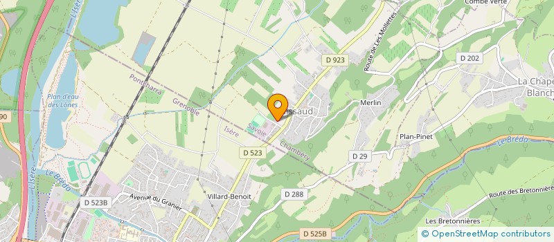 localisation de l'entreprise LE CLOS DES FRANQUETTES  LAISSAUD