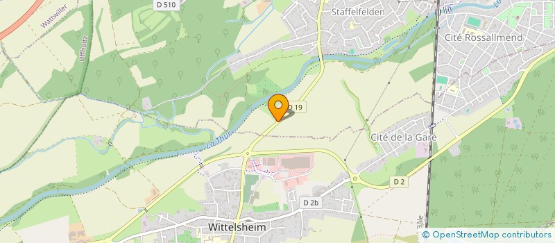 localisation de l'entreprise LE CLOS DES GARDIANS à STAFFELFELDEN