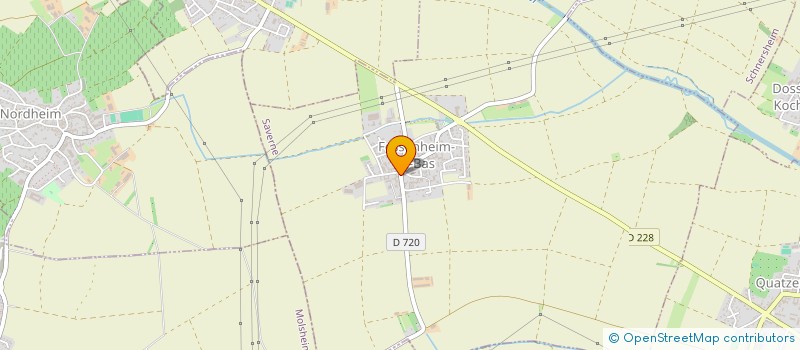 localisation de l'entreprise LE CLOS DES MARAICHERS  QUATZENHEIM