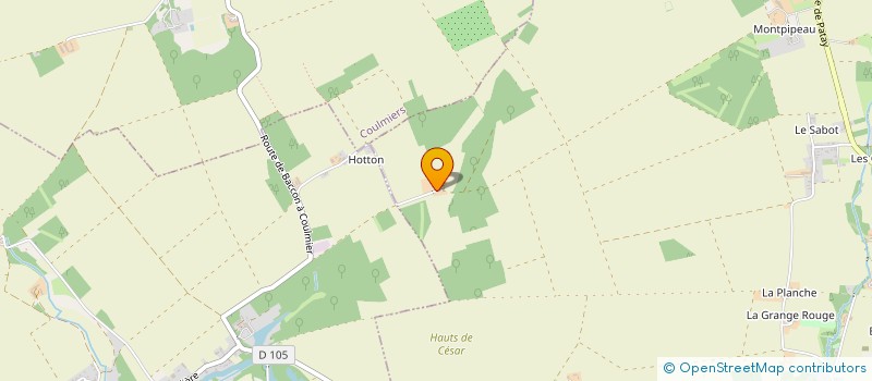 localisation de l'entreprise LE CLOS DES MAUVES à HUISSEAU-SUR-MAUVES