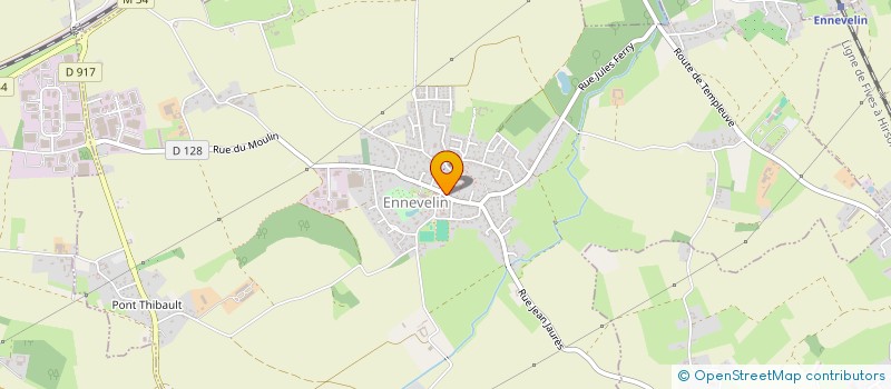 localisation de l'entreprise LE CLOS DES MO à ENNEVELIN