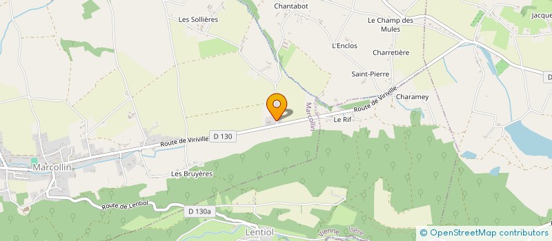 localisation de l'entreprise LE CLOS DES MOMES LIEU DE VIE à MARCOLLIN