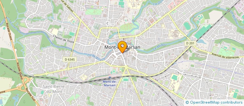 localisation de l'entreprise LE CLOS DES PAINS à MONT-DE-MARSAN