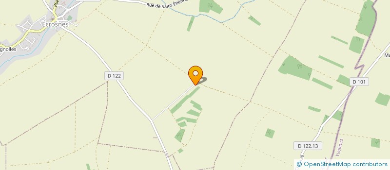 localisation de l'entreprise LE CLOS DES PASSERELLES à ECROSNES
