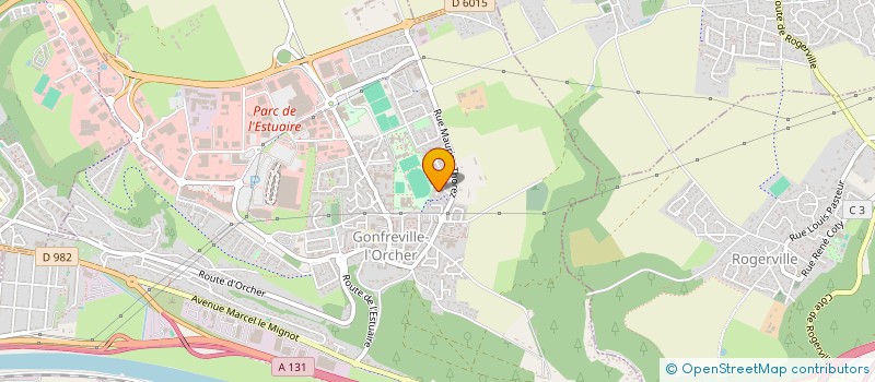 localisation de l'entreprise LE CLOS DES PERDRIX  GONFREVILLE-L'ORCHER