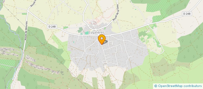 localisation de l'entreprise LE CLOS DES PINS à EYGALIERES