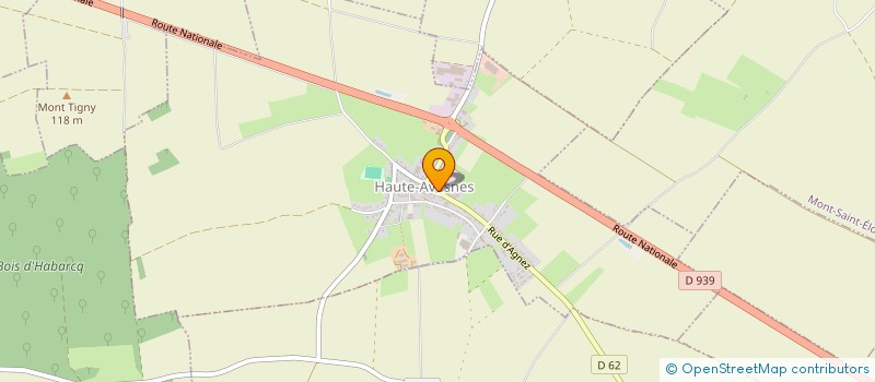 localisation de l'entreprise LE CLOS DES POMMIERS  HAUTE-AVESNES