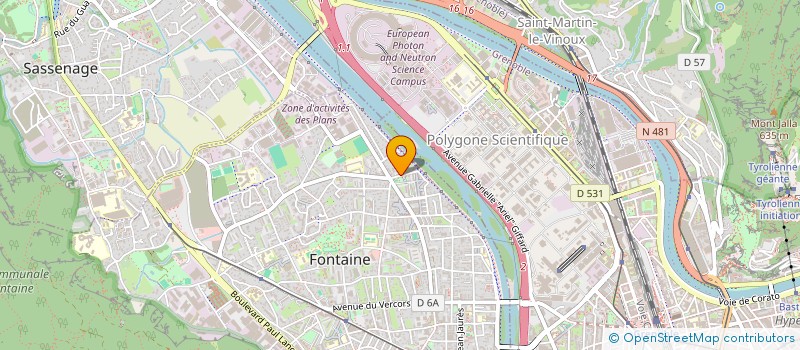localisation de l'entreprise LE CLOS DES PRES  FONTAINE