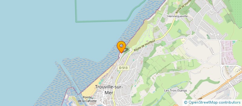 localisation de l'entreprise LE CLOS DES ROCHES à TROUVILLE-SUR-MER