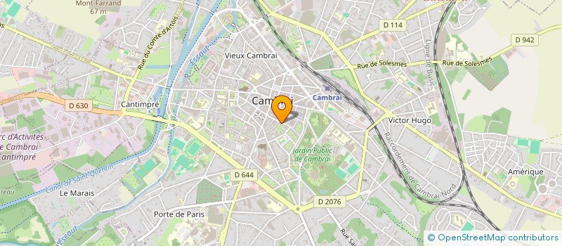 localisation de l'entreprise LE CLOS DES ROSIERES à LILLE