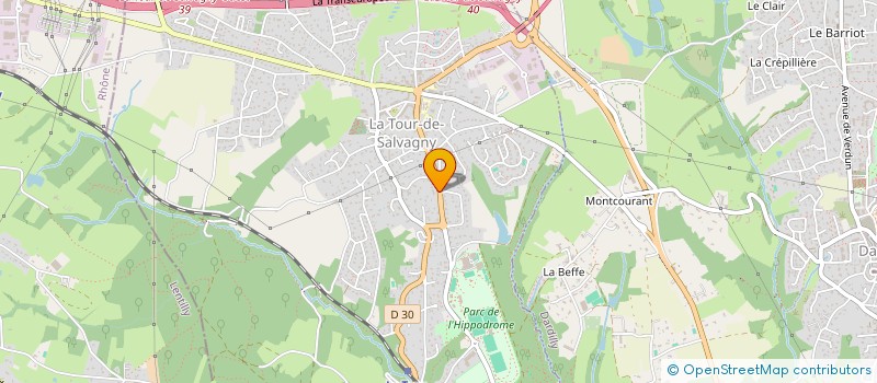 localisation de l'entreprise LE CLOS DES SARRAZINS  MEDIS