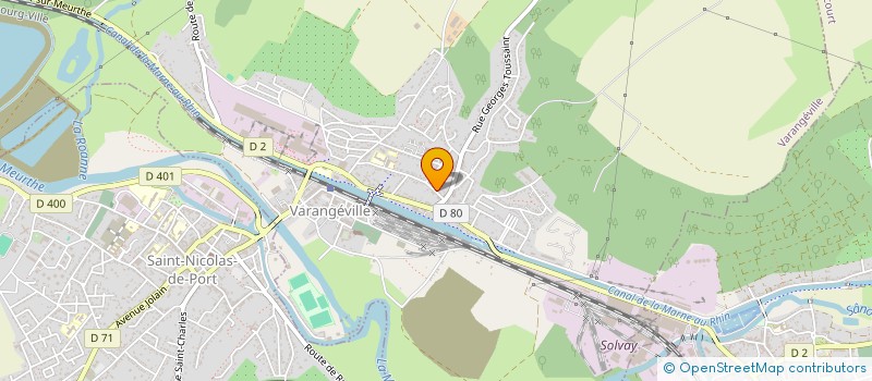 localisation de l'entreprise LE CLOS DES SAVEURS  VARANGEVILLE