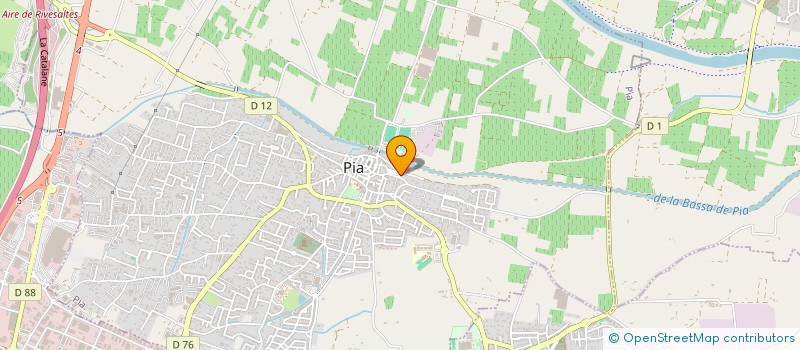 localisation de l'entreprise LE CLOS DES SOURCES  PIA