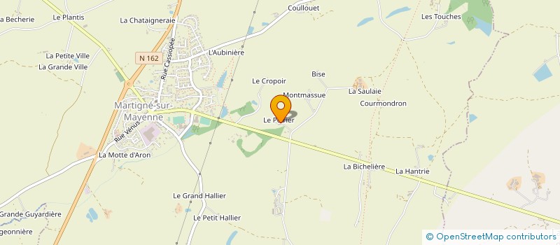 localisation de l'entreprise LE CLOS DES TROIS  COMMER