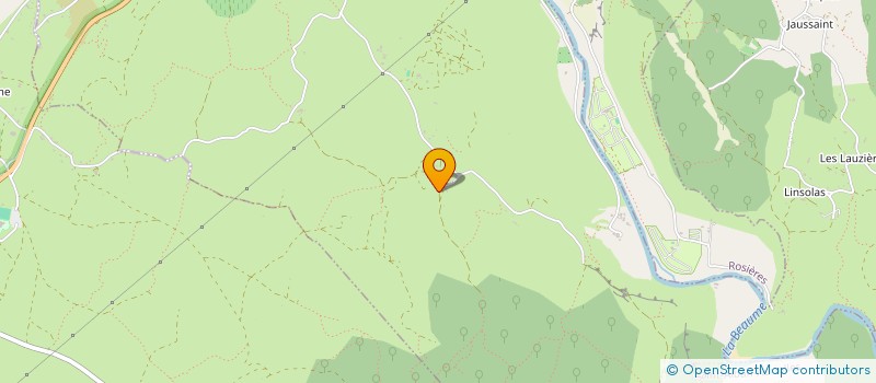 localisation de l'entreprise LE CLOS DES TROIS ROIS  JOYEUSE