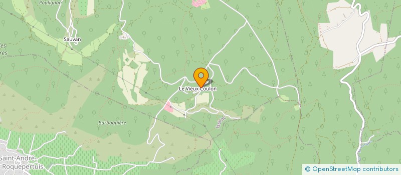 localisation de l'entreprise LE CLOS DES VIGNES  AIGUEZE