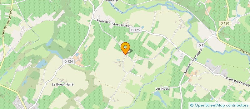 localisation de l'entreprise LE CLOS DU BREIL  BELLEVIGNE-EN-LAYON