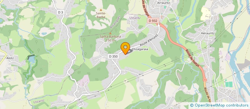 localisation de l'entreprise LE CLOS DU CAMI BIEILH  USTARITZ