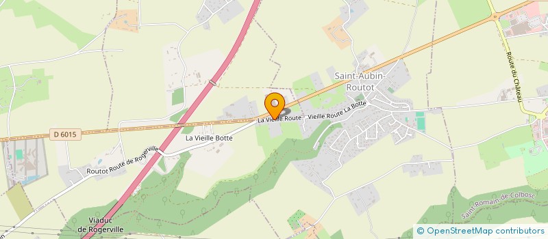 localisation de l'entreprise LE CLOS DU CHAT  SAINT-AUBIN-ROUTOT