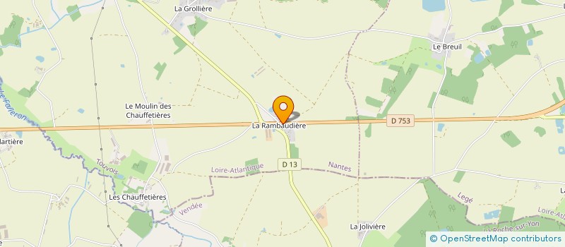 localisation de l'entreprise LE CLOS DU CHENE à TOUVOIS