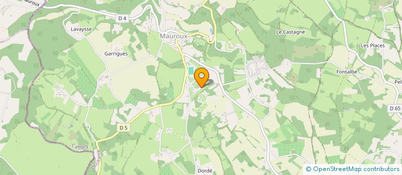 localisation de l'entreprise LE CLOS DU CHENE  DURAVEL