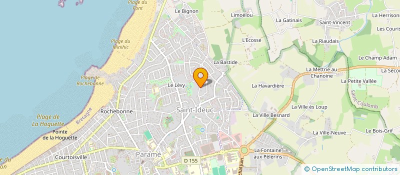 localisation de l'entreprise LE CLOS DU CHENE  SAINT-MALO