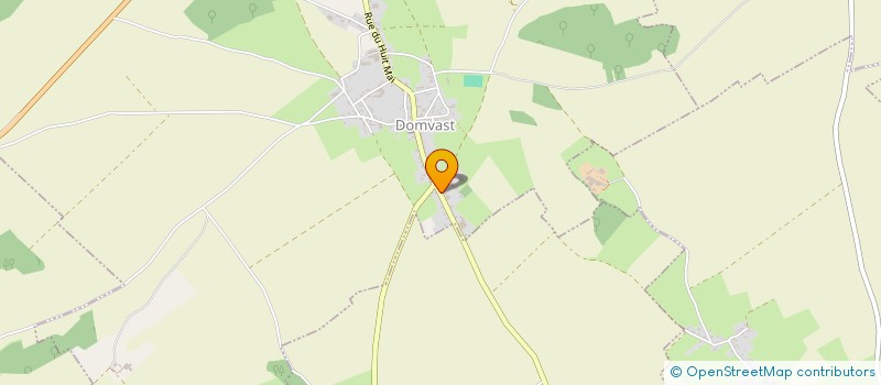 localisation de l'entreprise LE CLOS DU HELLENCOURT  DOMVAST