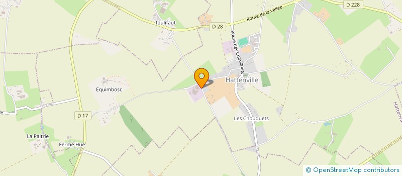 localisation de l'entreprise LE CLOS DU MANEGE  HATTENVILLE
