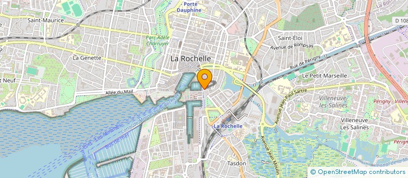 localisation de l'entreprise LE CLOS DU MARRONNIER à LA ROCHELLE
