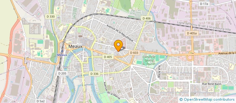 localisation de l'entreprise LE CLOS DU MERISIER à MEAUX