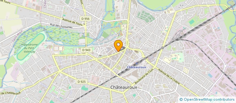 localisation de l'entreprise LE CLOS DU PARC à CHATEAUROUX