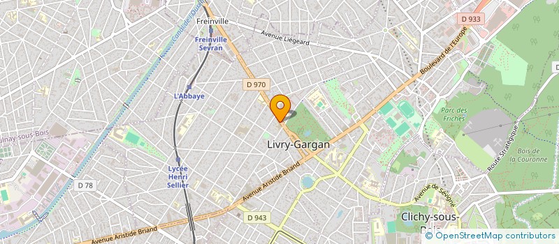 localisation de l'entreprise LE CLOS DU PARC  LIVRY-GARGAN