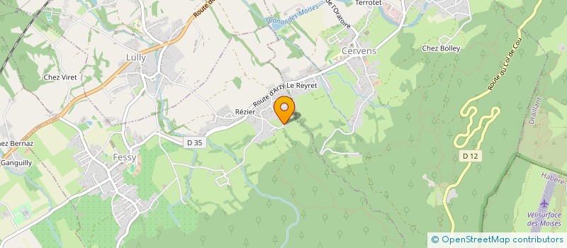 localisation de l'entreprise LE CLOS DU PRIGNON à SAINT-CEZAIRE-SUR-SIAGNE