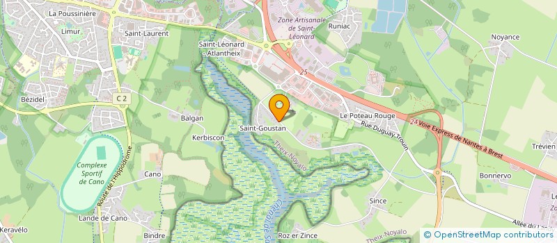 localisation de l'entreprise LE CLOS DU PUITS  THEIX-NOYALO