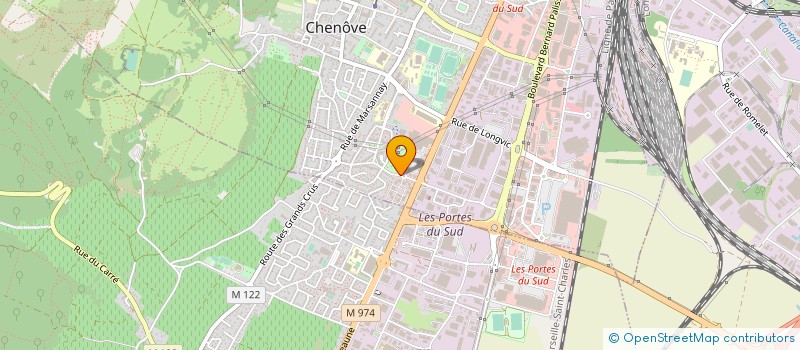 localisation de l'entreprise LE CLOS DU ROY à CHENOVE