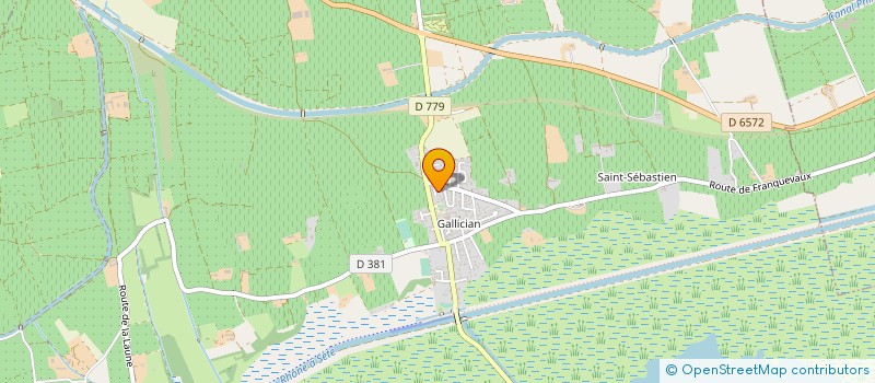 localisation de l'entreprise LE CLOS DU SANGLIER à VAUVERT